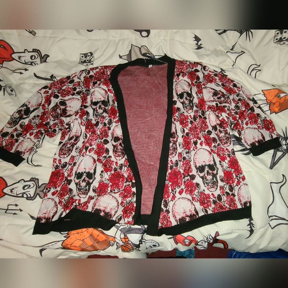 Skull cardigan